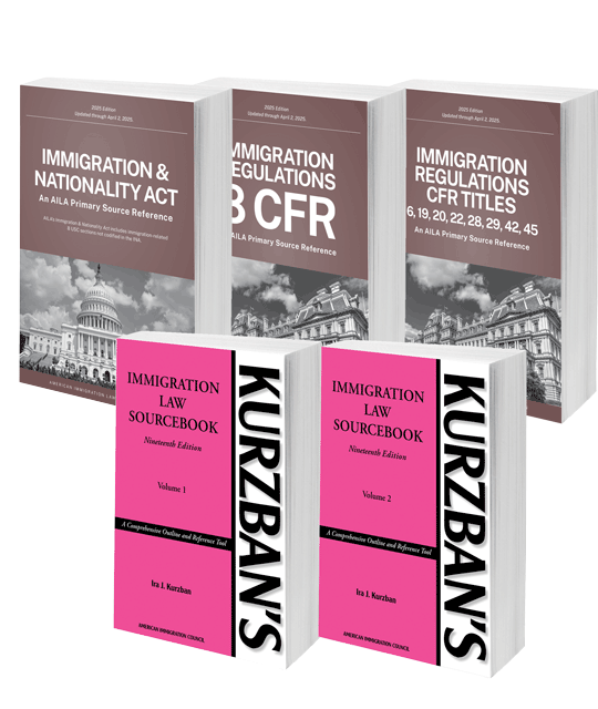 Kurzban's Immigration Law Sourcebook, 19th ed. (Two-Volume Set) (Print)